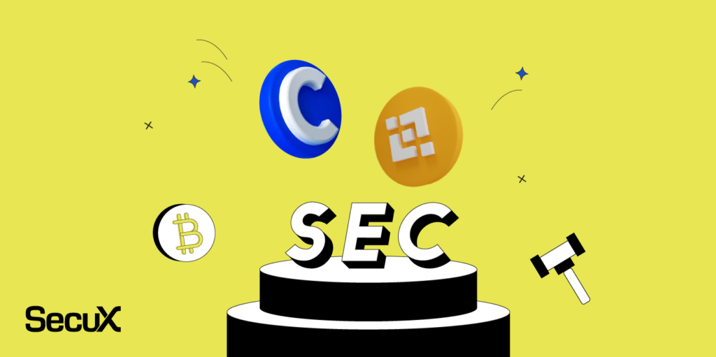 Binance USA and Coinbase VS the SEC